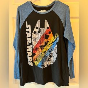 3/$21 🎆 Star Wars Millennium Falcon Shirt (M)